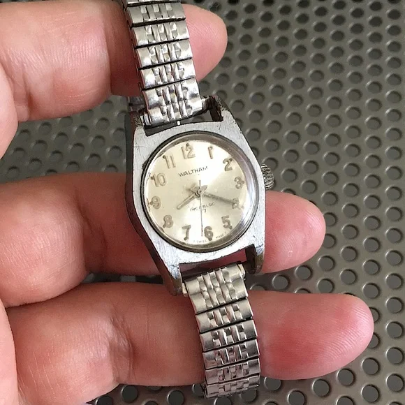 ?WALTHAM WIND-UP Vtg watch Vintage WALTHAM men main image 4